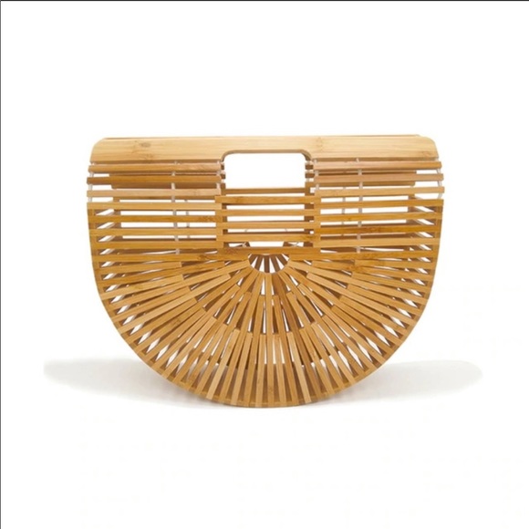 Bamboo handbag great for summer ♥️ Cult Gaia dupe - Picture 3 of 4